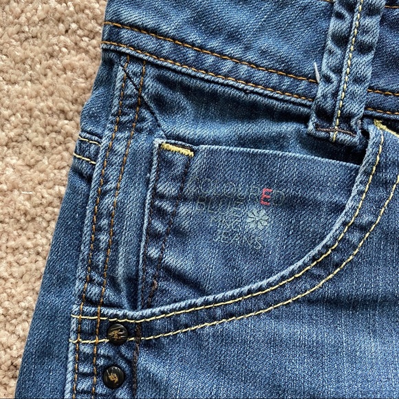 Mango MNG Jeans Cuffed Denim Shorts Size 2 - Picture 4 of 8